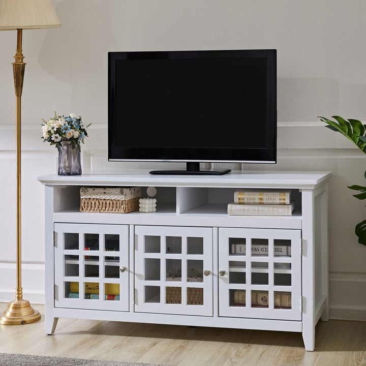 TANEKA TV CABINET WHITE