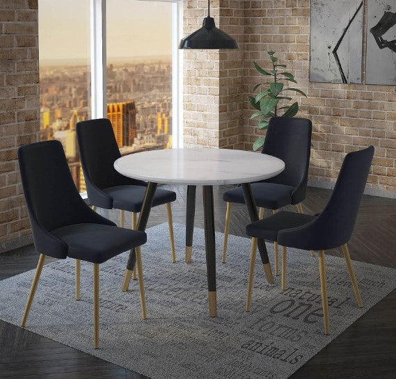 EMERY/CARMILLA 5 PC DINING SET