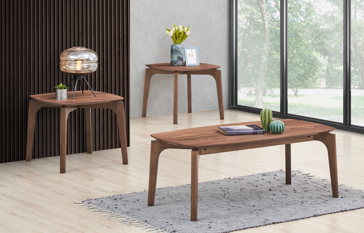 ROCCA WALNUT END TABLE