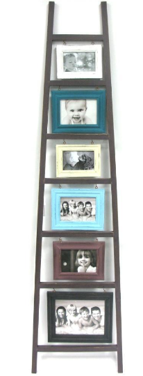 AHF1481  LADDER COLLAGE FRAMES - Kate & Co. Home