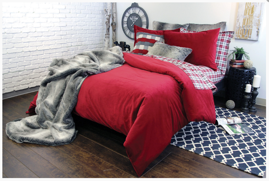 LANGTRY DUVET COVER AND SHAMS - Kate & Co. Home