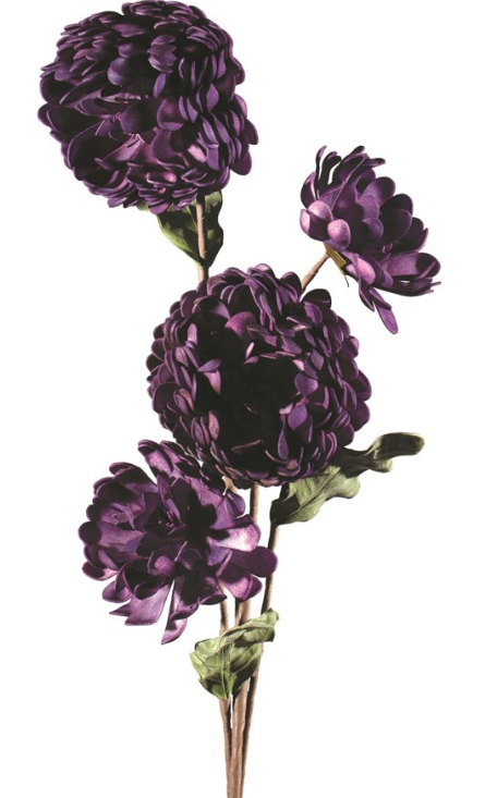 RT5039 DHALIA STEM PURPLE - Kate & Co. Home