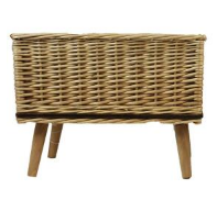 SUB827L RECT WOVEN PLANTER WD - Kate & Co. Home