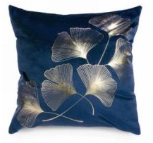 BLUE VELVET CUSHION