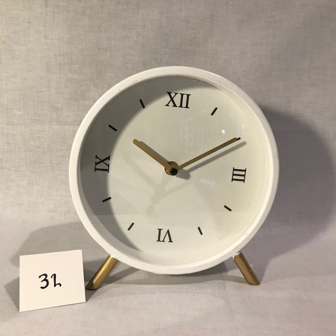 DAY 51 ROUND DESK CLOCK - Kate & Co. Home